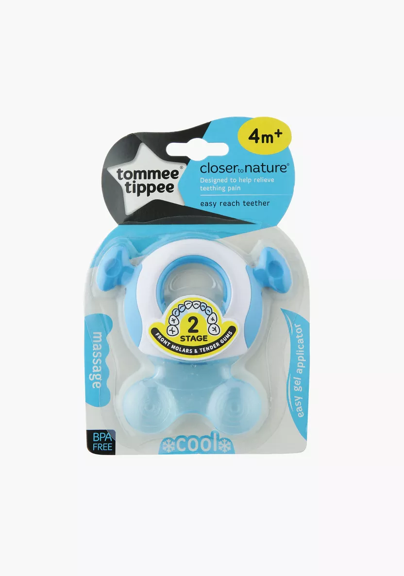 Tommee Tippee Easy-to-Reach Teether – Water-Filled, BPA-Free Relief for 4m+ Babies