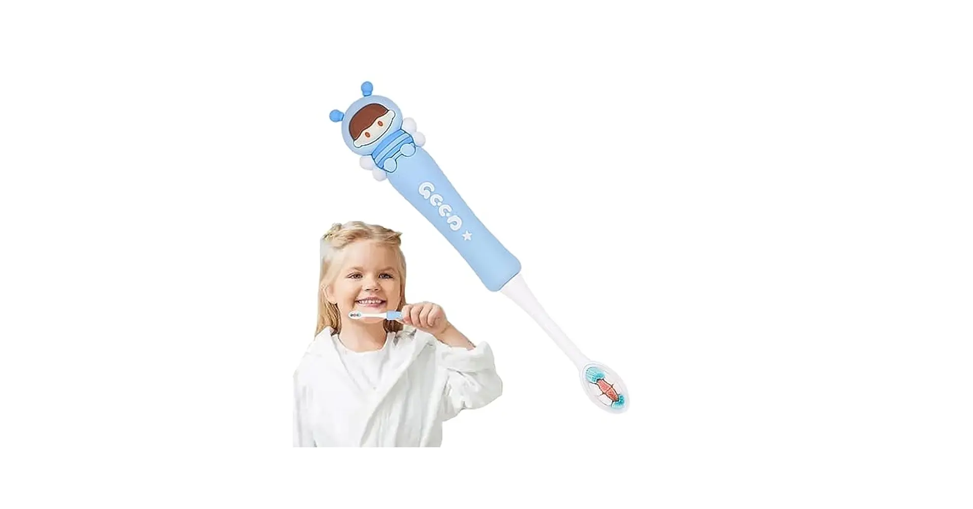 Boiler Soft Manual Toothbrush for Kids – Blue Bee Design