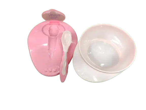 Next to Nature Suction Bowl with Spoon – BPA Free, Easy Feeding Set - Image 2