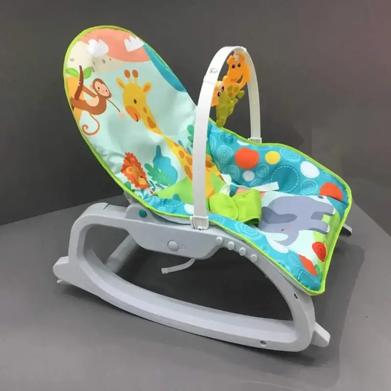Baby Rocker 2-in-1 | Infant to Toddler Musical Rocking Dining Chair With Detachable Dining Tray - Image 2