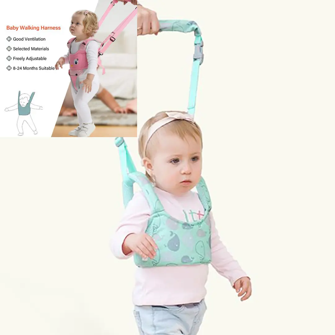 Aiebao Baby Walking Assistant | Safety Harness for Toddlers (5-18 Months)