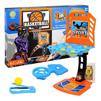 2 in 1 Mini Basketball Sport Toy – Interactive Tabletop Game for Kids & Family Fun