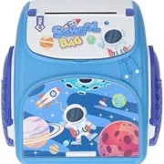 NIBEMINENT Cartoon Spaceman Electronic Bank for Kids – Money-Saving Schoolbag