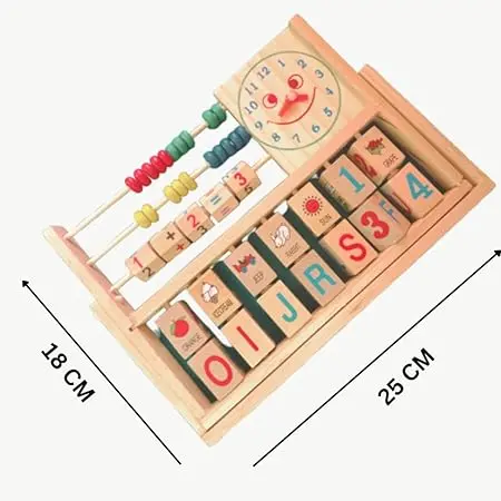 Melissa & Doug Wooden Add & Subtract Abacus for Kids – Educational Toy in Bangladesh - Image 7