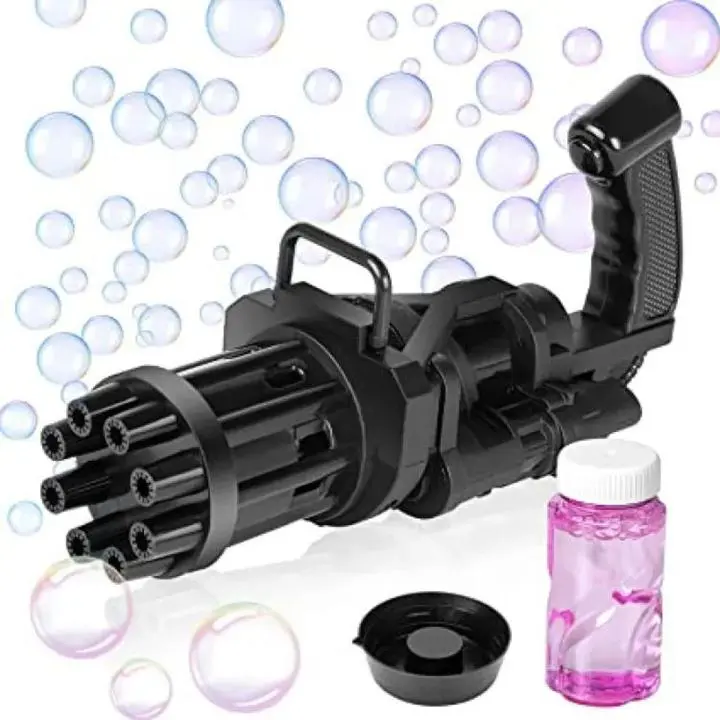 PlayBox Gatling Bubble Gun with LED Light – Fun Outdoor Toy for Kids | BDT 230 - Image 2