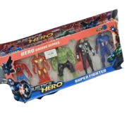 Avengers Superhero Action Figure Set – 5 Heroes for Kids | Safe & Durable Gift Toy