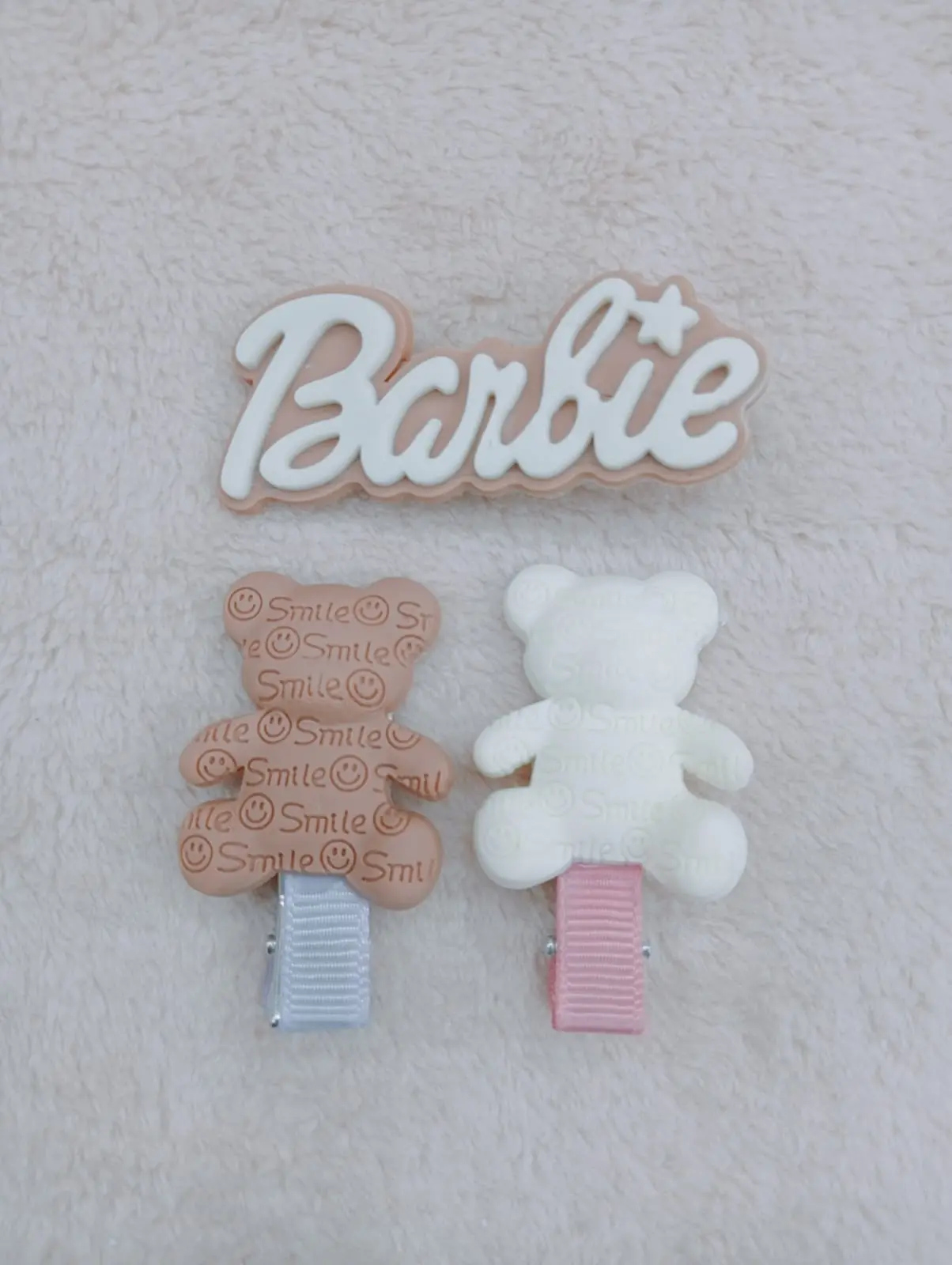 Barbie Hair Clip Set For Baby Girls