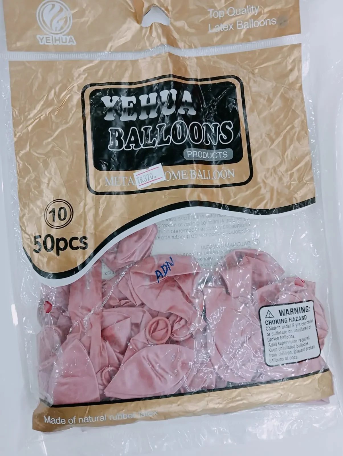 Yehua Balloon 50Pcs Pack