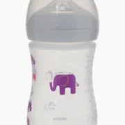 Philips Avent Elephant Print Natural Feeding Bottle 260ml