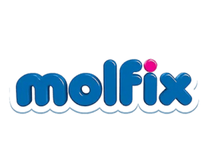 Molfix baby diapers brand logo available at Nokshikatha Bangladesh
