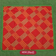 Nakshi Katha Large 35x34 inch - Red